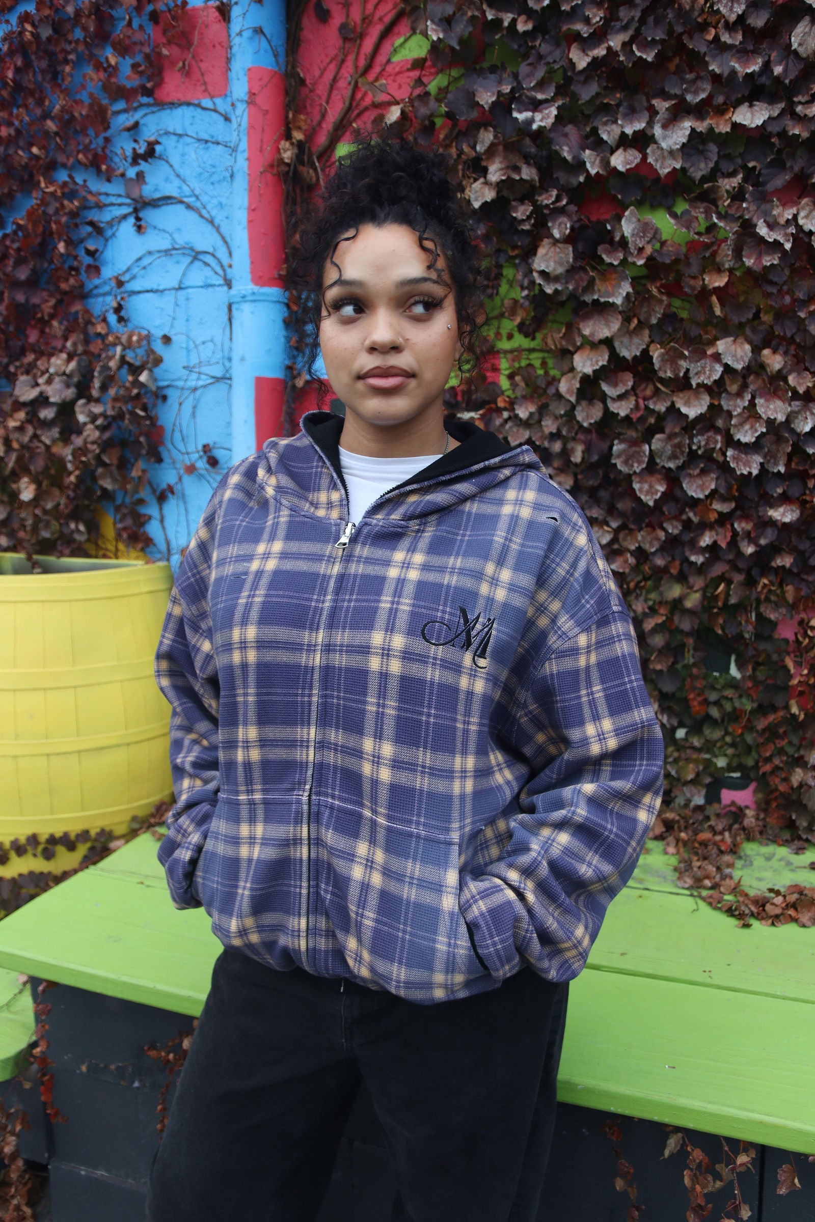 Blurple Reversible Zipup