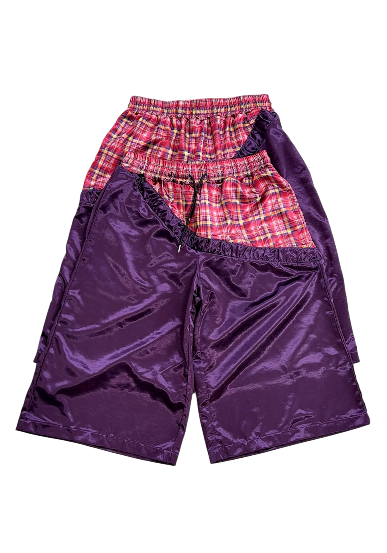 Purp Slanted Hoop Shorts