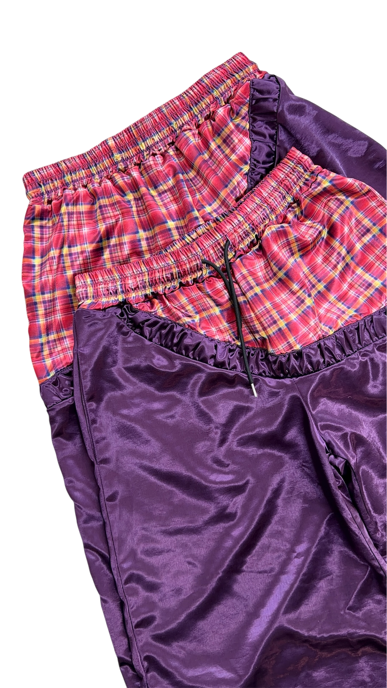 Purp Slanted Hoop Shorts